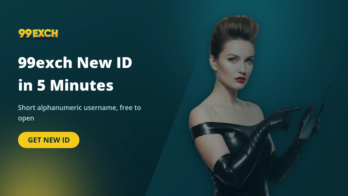 99exch new ID number request banner showing how a fresh 99exch ID is issued